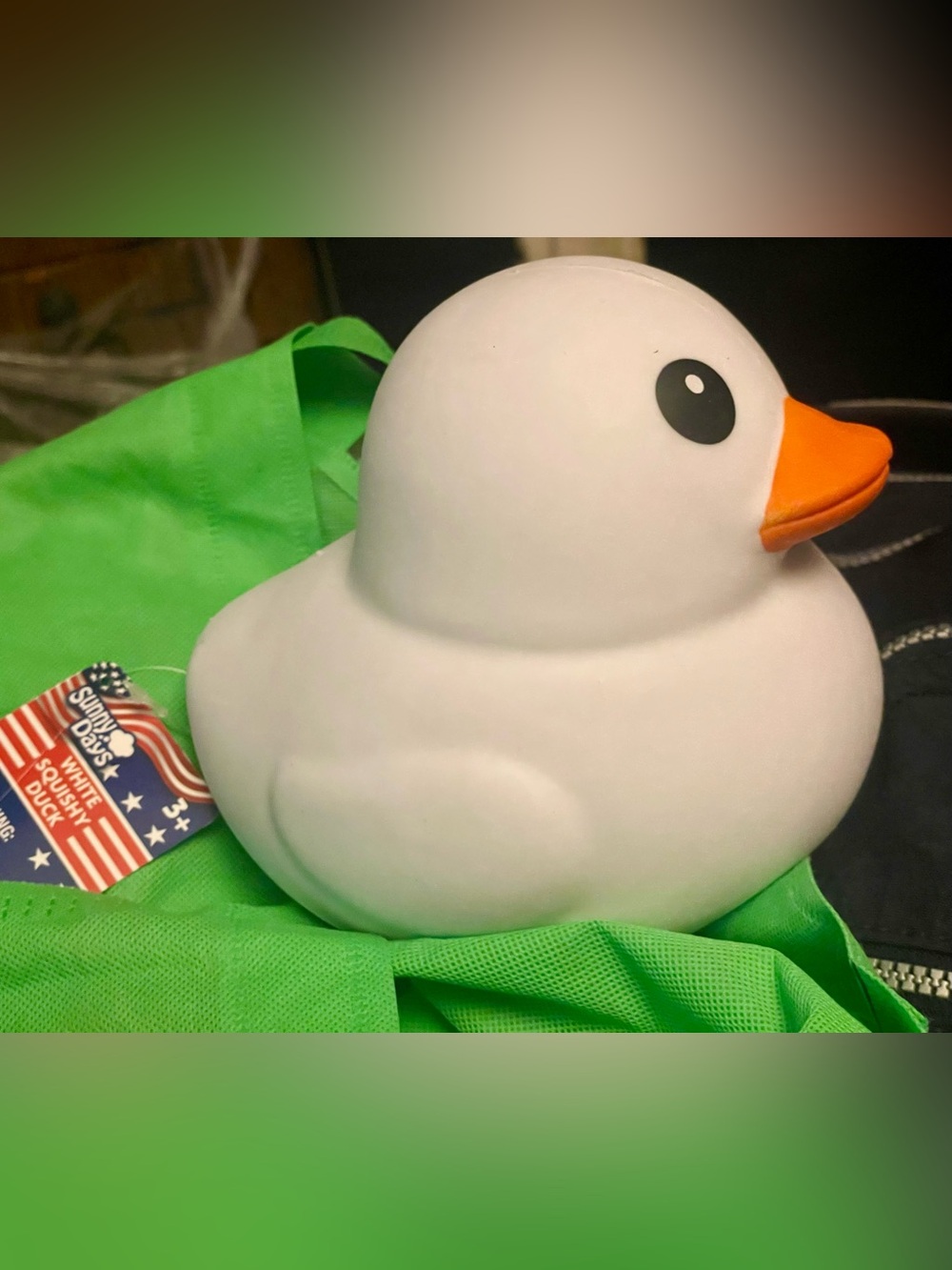 Squishy white duck